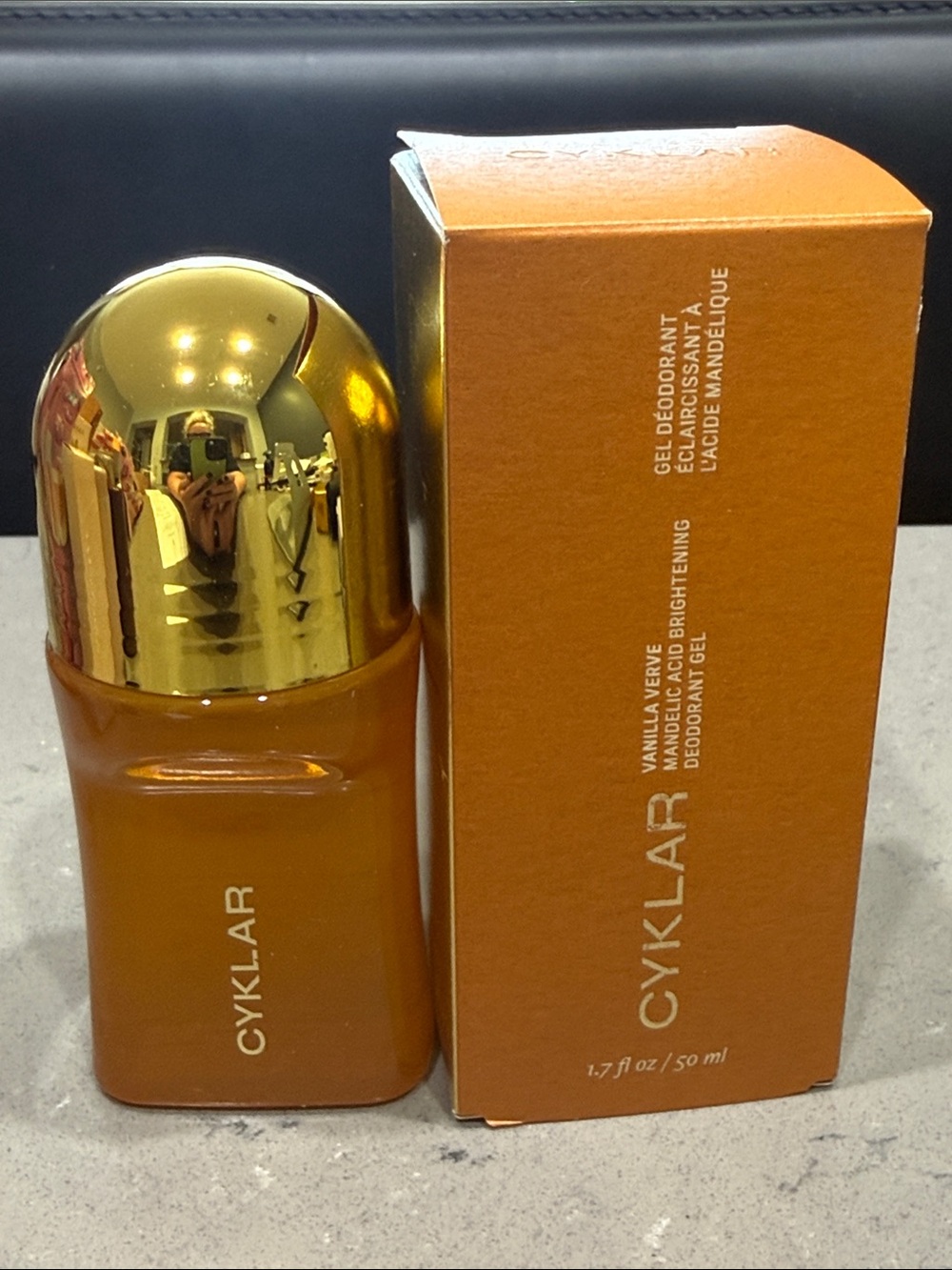 Cyklar Vanilla Verbena Brightening Deodorant Gel - New/Unopened
